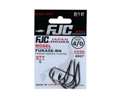 FJC4867-1/0 4867 FUKASE, NO:1/0, BLACK NIKEL, 11P - FJC