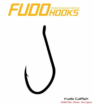 6901 FUDO CATFISH NO:7/0 BLACK NIKEL - FUDO