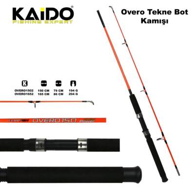 Kaide Overo 150 cm Tekne Bot Kamışı - KAİDO