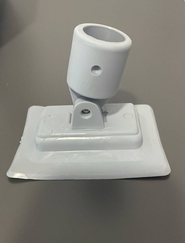 ŞİŞME BOT PVC TENTE AYAĞI 9,6X7,3CM GRİ 22MM - 1