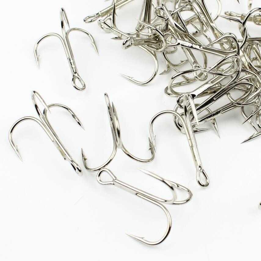 E04-5160-2/0 TB-16 TREBLE HOOK NİKEL-2/0, 100P - 1