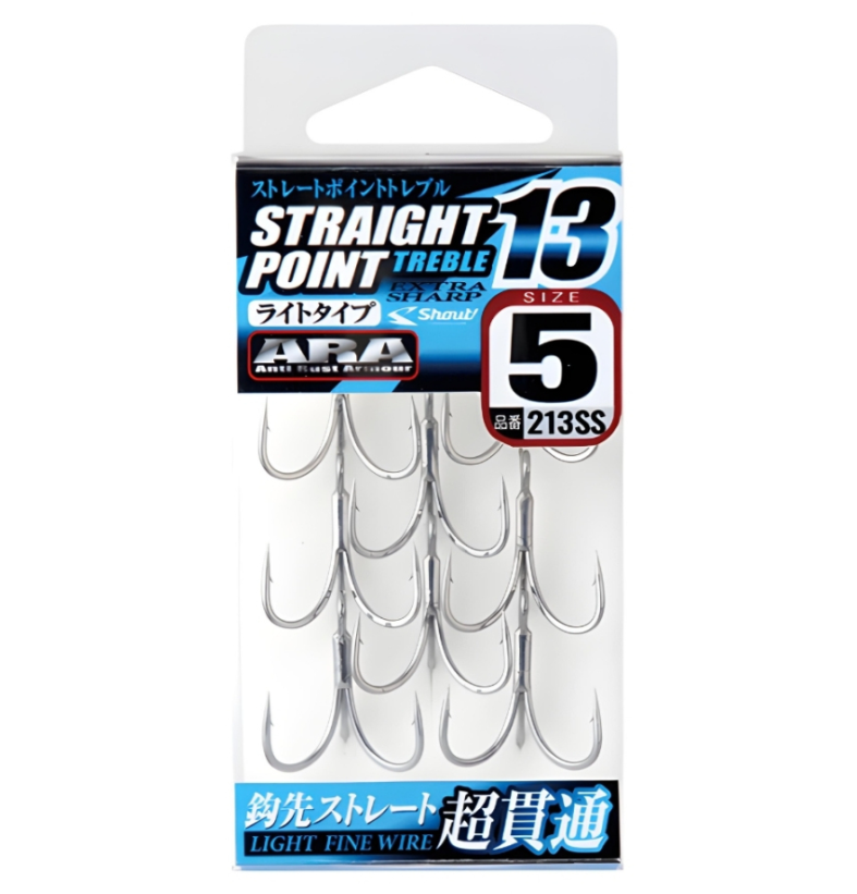 SHOUT STRAIGHT POINT 13 SILVER ÜÇLÜ İĞNE (8AD) - 1