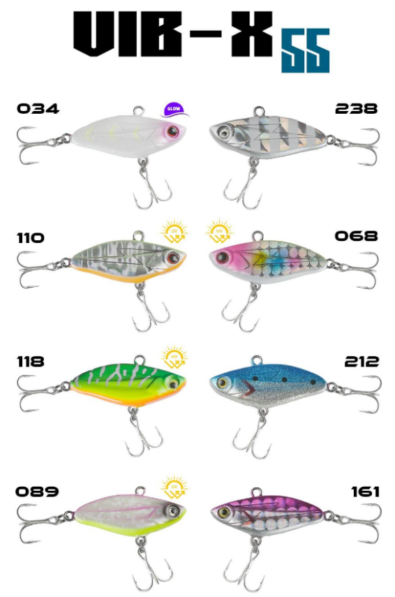 Fujin Vib-X 55mm 17gr Vibrasyon Yem - 1